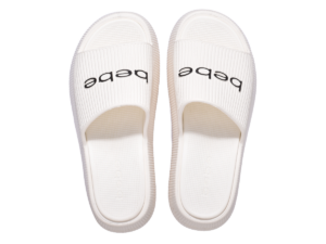 bebe Ploffy Women Slide-23162-White