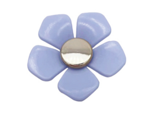 Jibbitz Big Blue Metal Flower