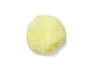 Jibbitz Yellow Fur Pompom Ball