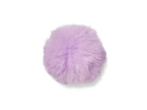 Jibbitz Purple Fur Pompom Ball