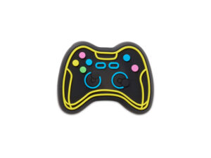 Jibbitz Black Game Controller