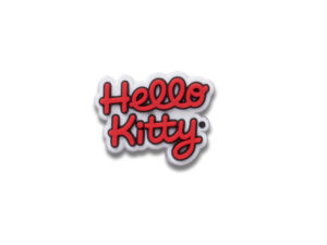 Jibbitz Hello Kitty word