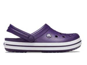 Crocs Crocband Mulberry White