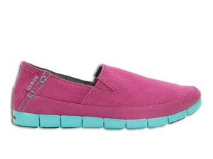 Crocs Stretch Sole Loafer Women Vibrant Violet Pool