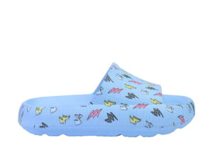 Cubs Baby Blue Bolts Eva Virgo Unisex Slide