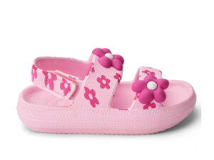 Cubs Pink Flowers Kids Sandal