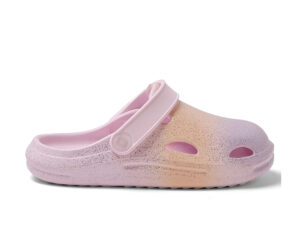 Cubs Glitter Peach & Lilac Clog