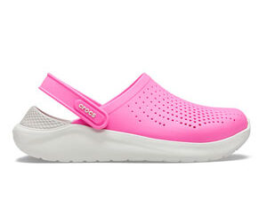 Crocs LiteRide Clog Electric Pink Almost White