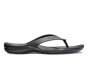Crocs Women's Swiftwater Flip Black Black