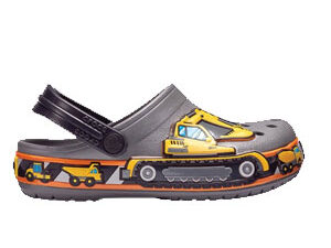 Crocs Crocband Fun Lab Graphic Clogs Grey
