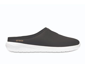 Crocs LiteRide Mule Women Black White