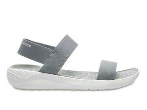 Crocs LiteRide Sandal Women Light Grey White