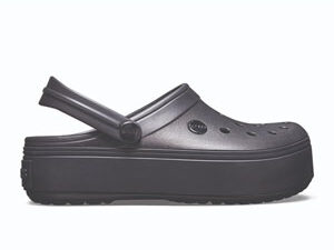 Crocs Crocband Platform Clog Black Black