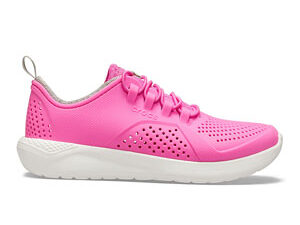 Crocs LiteRide Pacer Kids Electric Pink White