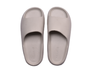 Pull&Bear Rubberized chunky slide Ecru