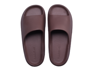 Pull&Bear Rubberized chunky Slide Brown