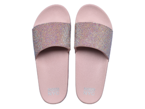 Steve Madden NYC Women?s Bling Fancie Slide Sandals Pink
