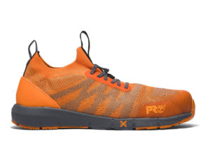 TIMBERLAND PRO? Men's #A2NF1 Radius Knit Composite Toe Work SAFETY Sneaker SHOE Orange