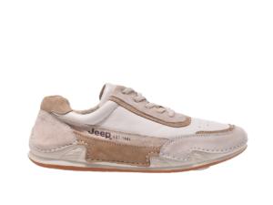 Jeep Low Cut Lace Versatile Sneaker-B10186650B-OffWhite