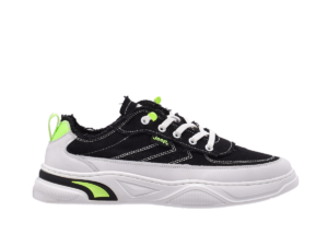 Jeep Low Cut Lace Chunky Sneaker-CAL9077-Black