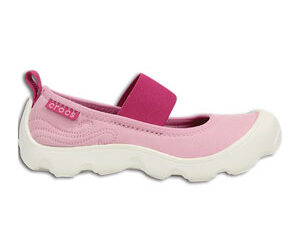 Crocs Duet Busy Day Mary Jane Children's Carnation Fuchsia