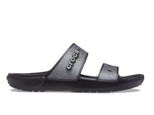 Crocs Classic Glitter II Sandal BLACK