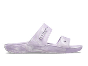 Classic Crocs Marbled Sandal Lavender Multi