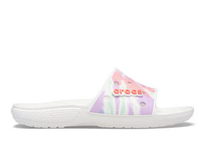Classic Crocs Tie-Dye Graphic Slide