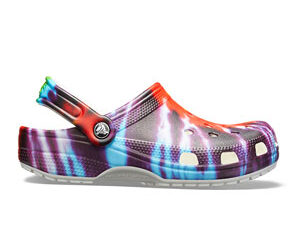 Crocs Classic Tie Dye Graphic Clog