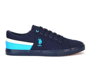 US Polo Contrast Stripe Canvas Clarkin Sneakers