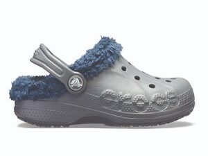 Crocs Baya Lined Kids Charcoal/Navy
