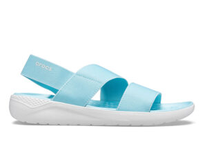 Crocs LiteRide Stretch Sandal Ice Blue Almost White