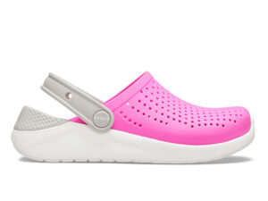 Crocs literide Clog kids Electric Pink White