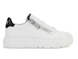DKNY Matti Lace Up Sneaker Women - White