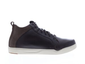 Hush Puppies Men Dark Brown Leather