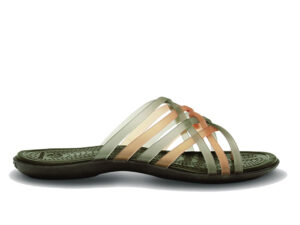 Crocs Huarache Flip-Flop Women Bronze Espresso