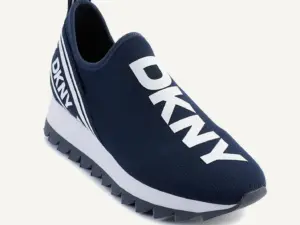 DKNY Women's Sneaker, NAVY Abbi