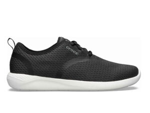 Crocs LiteRide Mesh Lace Women Black White