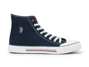 US Polo Men Vlair Navy Classics Mid Top Sneakers
