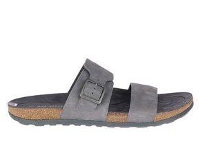 Merrell Downtown Slide Buckle Nubuck Granite Men