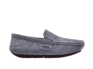 Jeep Slip on Suede Loafer-P10301020K-Gray
