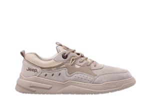 Jeep Low Cut Lace Versatile Sneaker-P12120580K-Beige