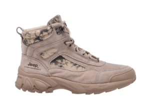 Jeep Ankle Lace Padded Combat Camo Boot-P141291118-Gray
