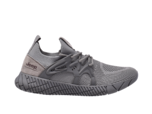 Jeep Low Cut Lace Comfort Mesh Sneaker-P211091203-Gray