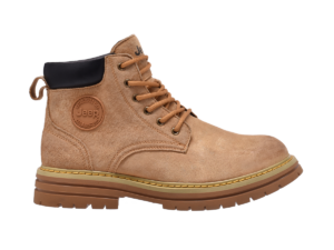 Jeep Ankle Lace up Padded Soft Leather Boot-P234M08386-Camel