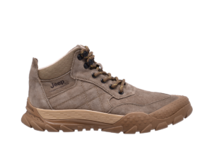 Jeep Mid Top Lace Hiking Suede Boot-P341291107-Khaki