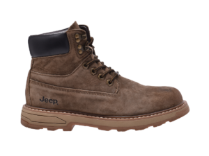 Jeep Ankle Lace Padded Soft Leather Boot-P693078RKK-Brown