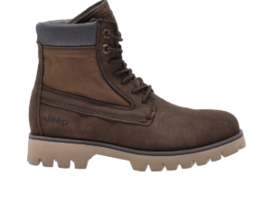 Jeep Ankle Lace Padded Suede Boot-P693153K-Brown