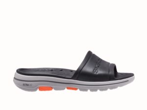 Skechers Foamies Ultra Go Cruisen Slide 243001 -Black Gray Orange OK