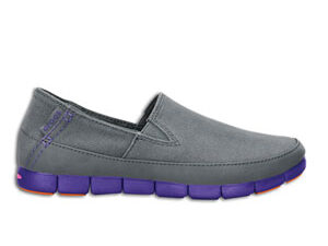 Crocs Stretch Sole Loafer Women Charcoal Ultraviolet